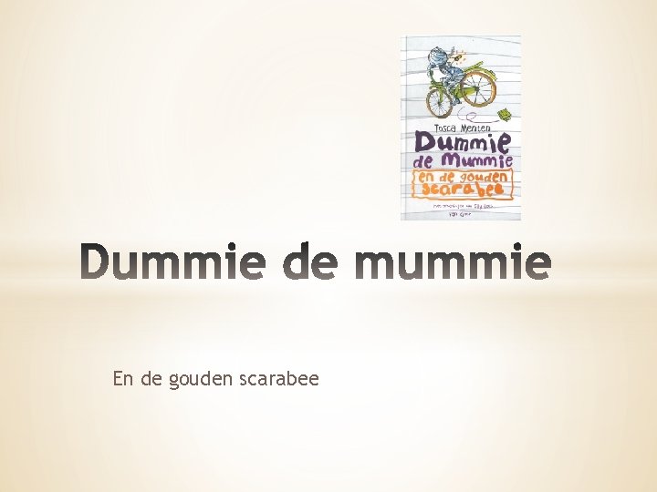 En de gouden scarabee Wie is de schrijver