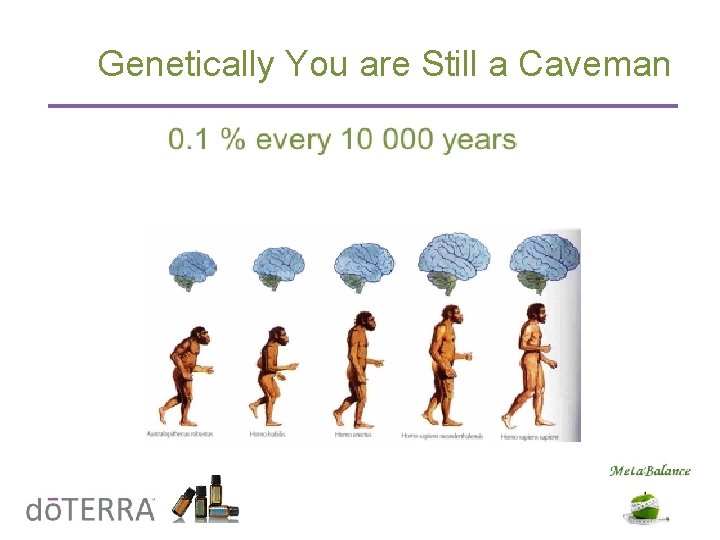 Genetically You are Still a Caveman Genetically You are Still a Caveman