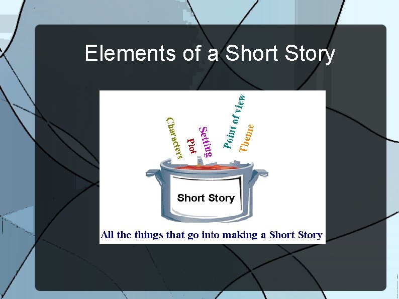 Elements of a Short Story 