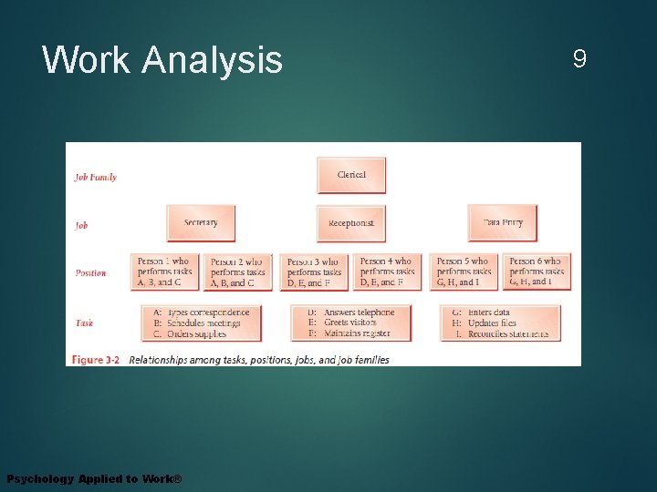 Work Analysis Psychology Applied to Work® 9 