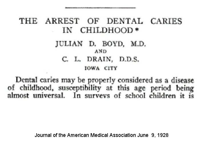 Journal of the American Medical Association June 9, 1928 