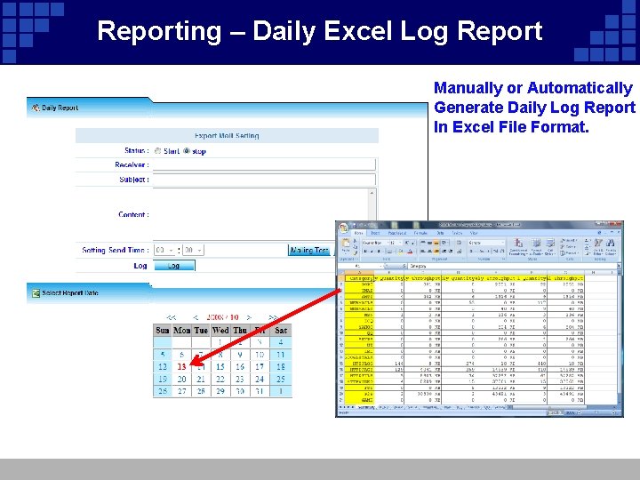 Reporting – Daily Excel Log Report Manually or Automatically Generate Daily Log Report In