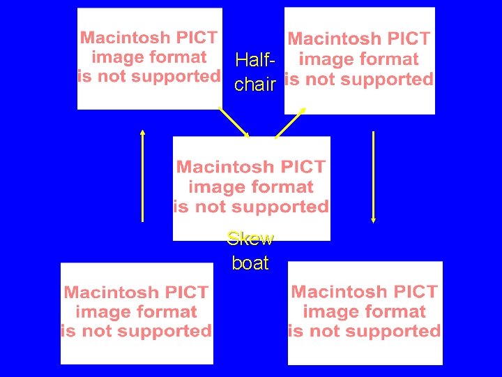 Halfchair Skew boat Halfchair Skew boat