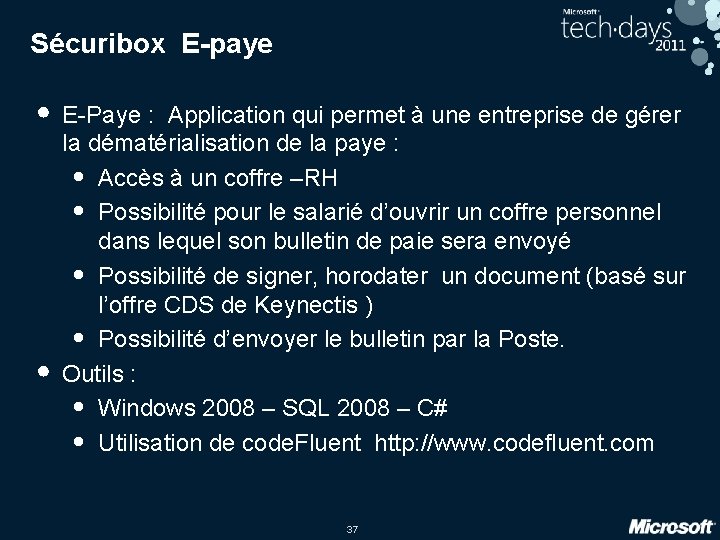 Sécuribox E-paye • E-Paye : Application qui permet à une entreprise de gérer •