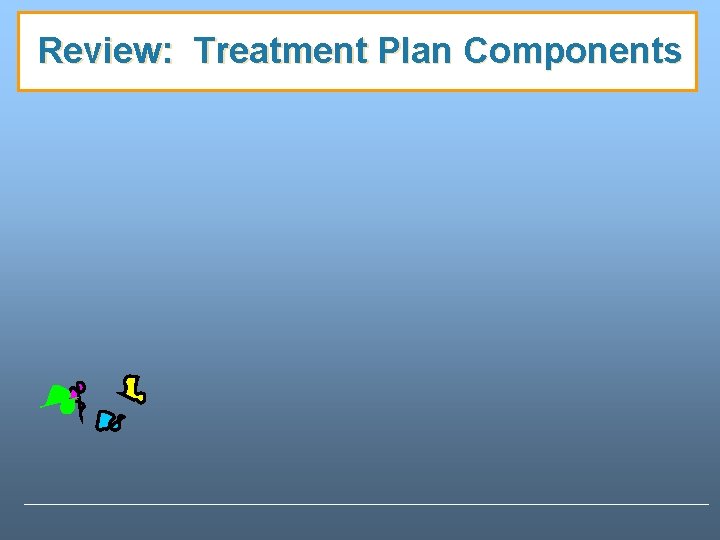 Review: Treatment Plan Components Review: Treatment Plan Components