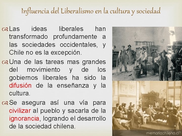 Influencia del Liberalismo en la cultura y sociedad Las ideas liberales han transformado profundamente Influencia del Liberalismo en la cultura y sociedad Las ideas liberales han transformado profundamente
