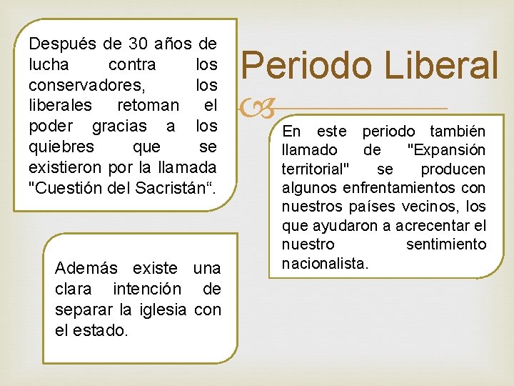 Después de 30 años de lucha contra los conservadores, los liberales retoman el poder Después de 30 años de lucha contra los conservadores, los liberales retoman el poder