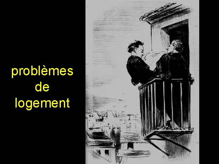 problèmes de logement 