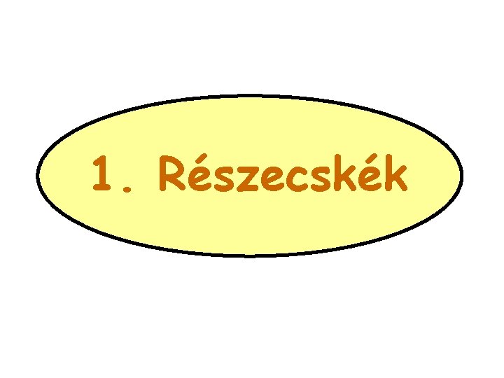 1. Részecskék 