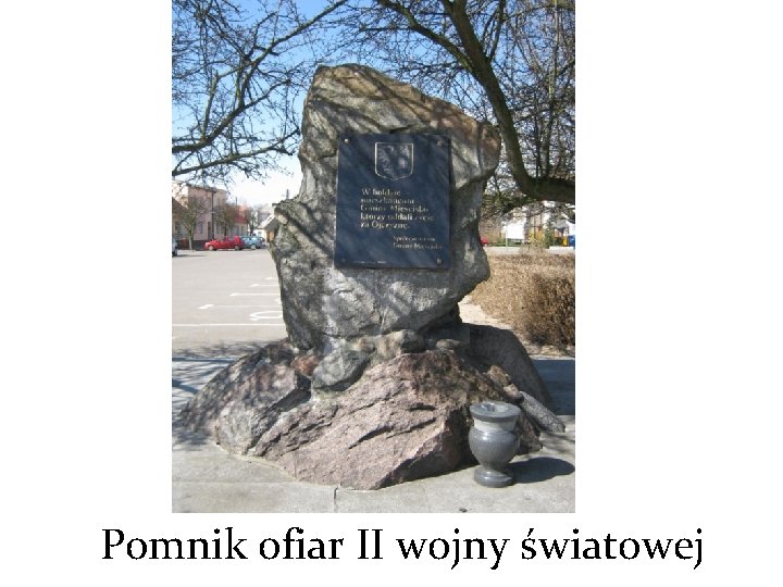 Pomnik ofiar II wojny światowej 