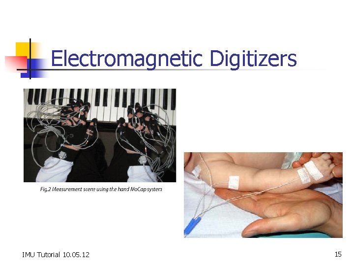 Electromagnetic Digitizers IMU Tutorial 10. 05. 12 15 