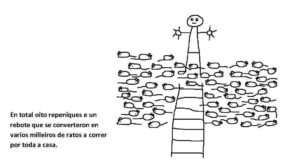 En total oito repeniques e un rebote que se converteron en varios milleiros de