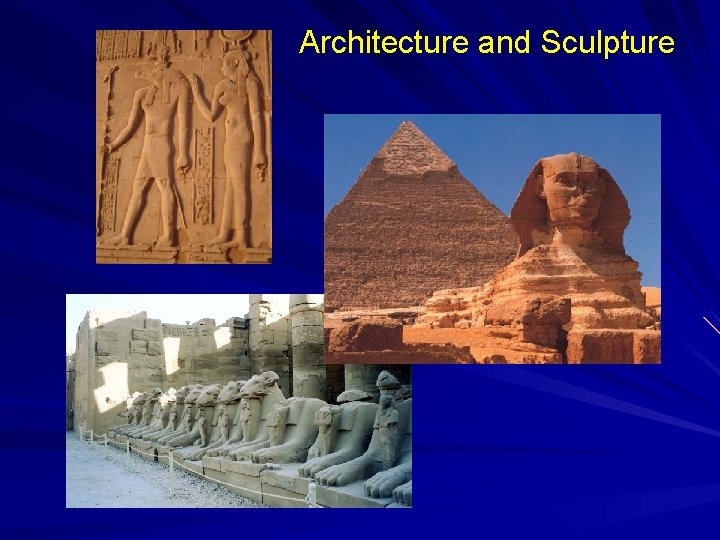 Architecture and Sculpture 