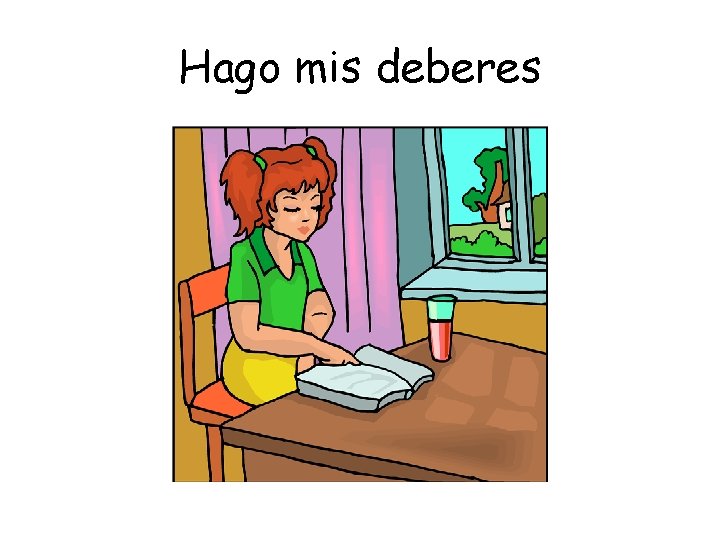 Hago mis deberes 