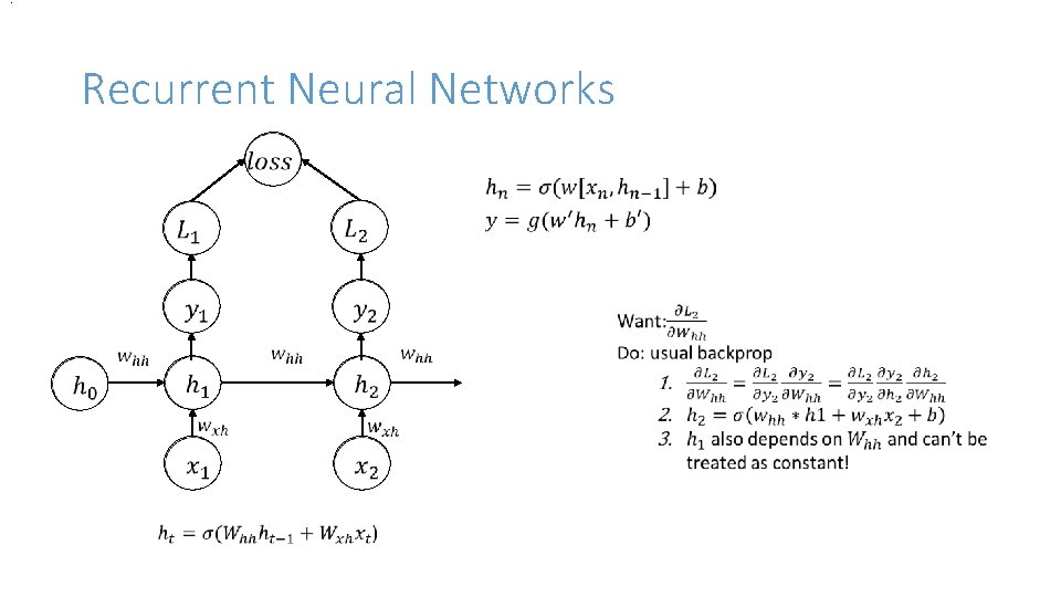 . Recurrent Neural Networks 