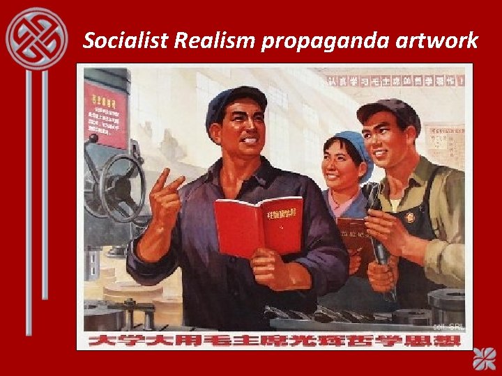 Socialist Realism propaganda artwork 
