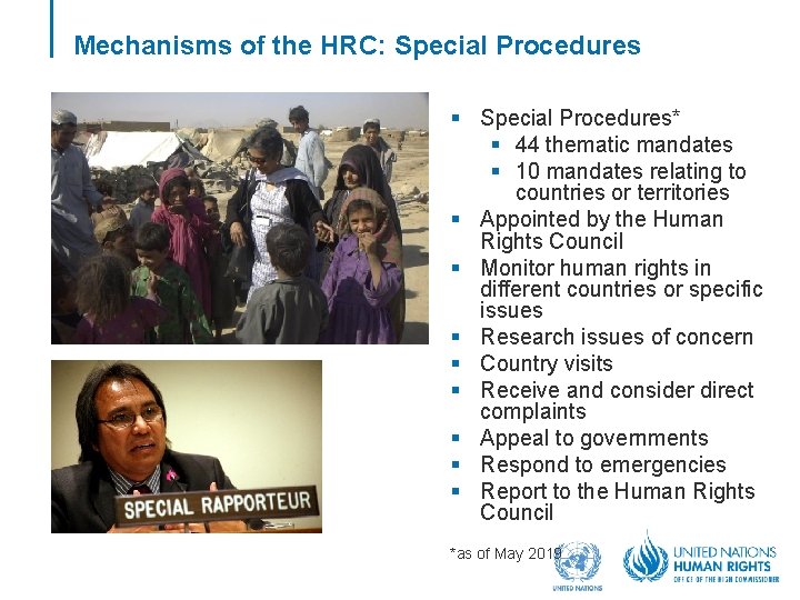 Overview of the International Human Rights System OHCHR