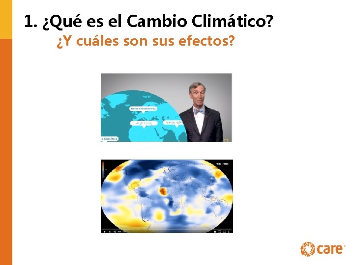 1. ¿Qué es el Cambio Climático? ¿Y cuáles son sus efectos? 3 