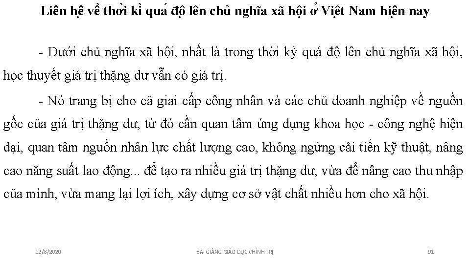 Liên hê vê thơ i ki qua đô lên chủ nghĩa xã hội ơ Liên hê vê thơ i ki qua đô lên chủ nghĩa xã hội ơ