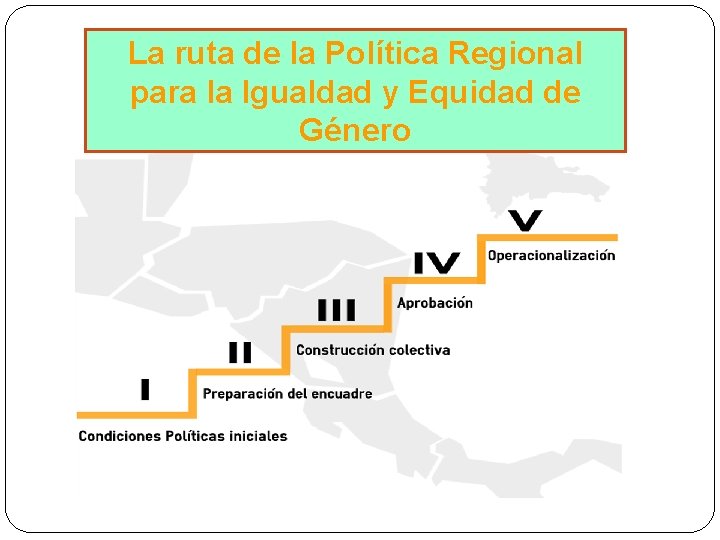 La ruta de la Política Regional para la Igualdad y Equidad de Género 