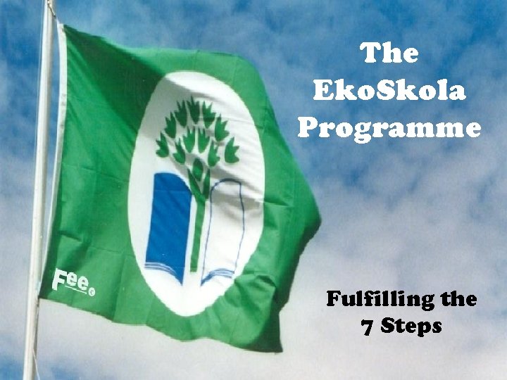 The Eko. Skola Programme Fulfilling the 7 Steps 