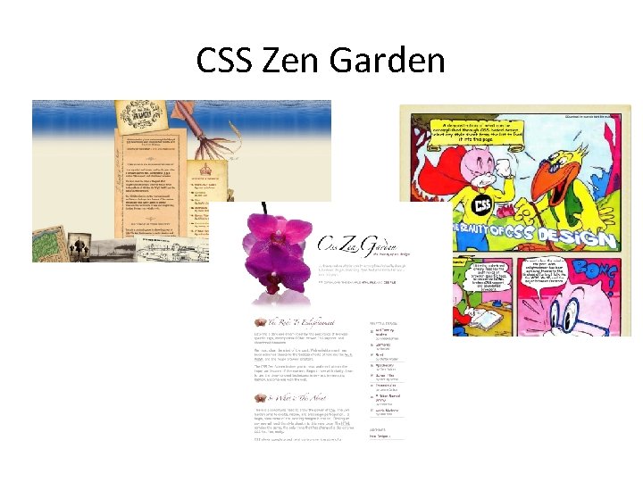 CSS Zen Garden 
