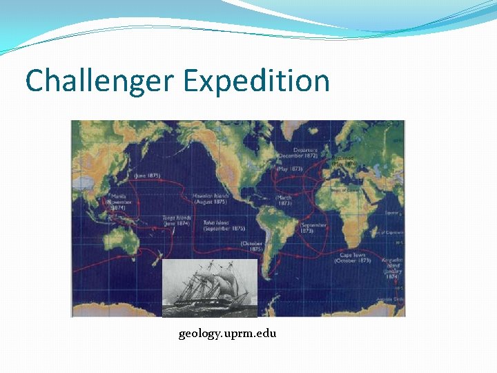 Challenger Expedition geology. uprm. edu 