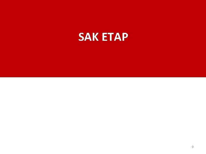 SAK ETAP 9 
