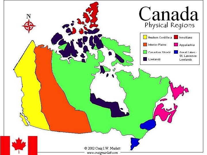 Physiographic Regions of Canada REGIONS OVERVIEW 