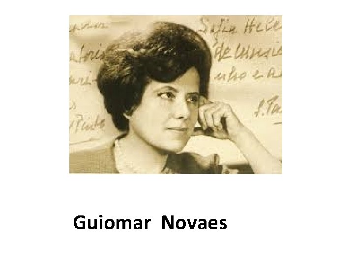 Guiomar Novaes 