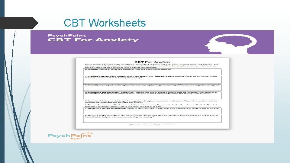 CBT Worksheets 