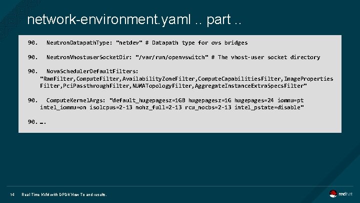 network-environment. yaml. . part. . 90. Neutron. Datapath. Type: "netdev" # Datapath type for