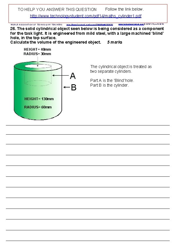 TO HELP YOU ANSWER THIS QUESTION Follow the link below. http: //www. technologystudent. com/pdf