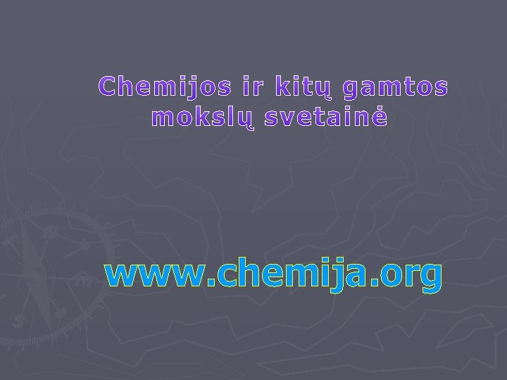 www. chemija. org 