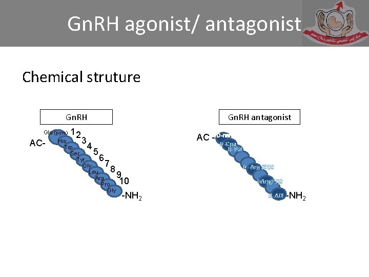 Gn. RH agonist/ antagonist Chemical struture Gn. RH Glu (pyro) AC- 12 3 Gn.