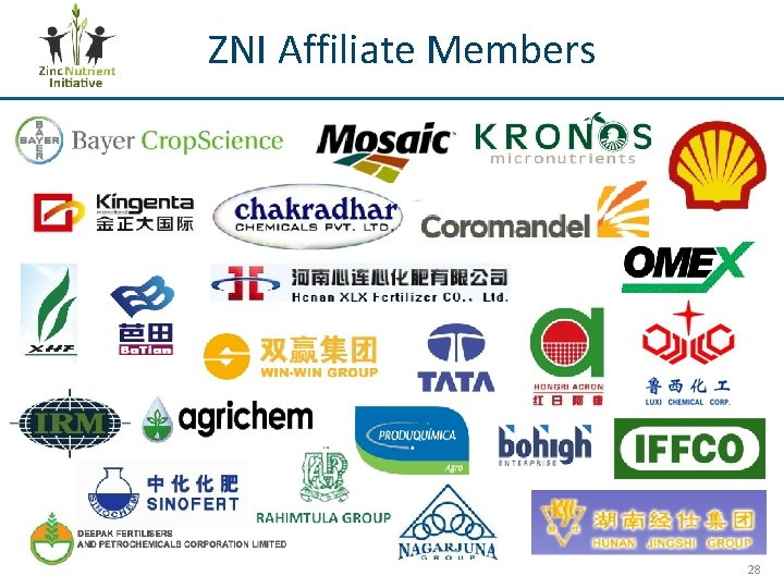 ZNI Affiliate Members 28 