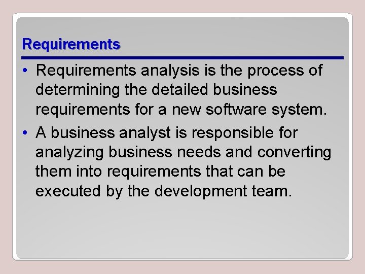 Understanding General Software Development Lesson 3 Objective Domain