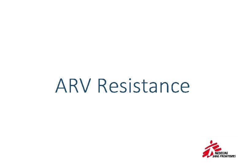 ARV Resistance 1 