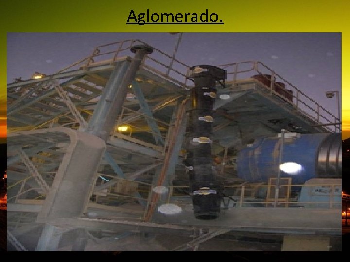 Aglomerado. 