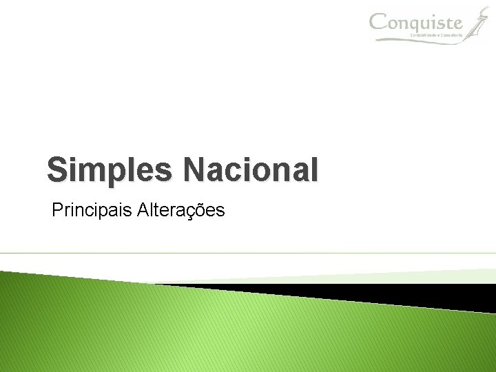 Simples Nacional Principais Alterações 