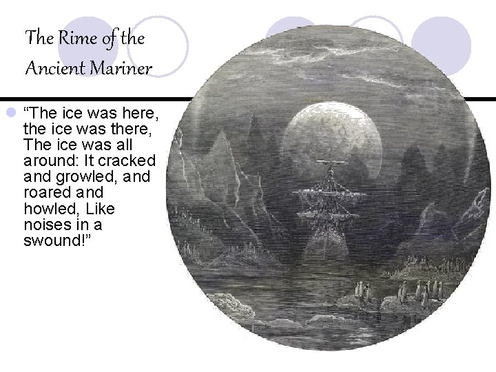 The Rime of the Ancient Mariner l “The ice was here, the ice was