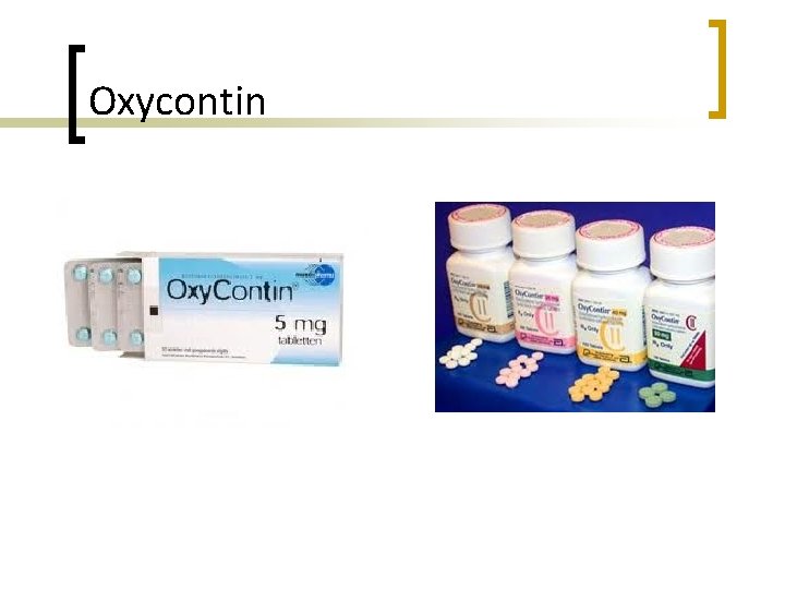 Oxycontin 5, 10, 15, 20, 30, 40, 80, 120 mg 