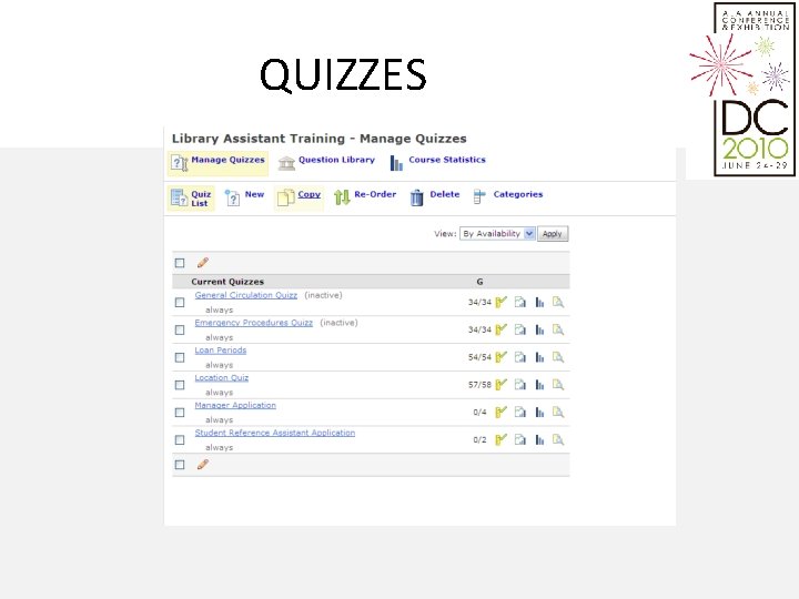 QUIZZES 