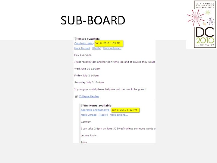 SUB-BOARD 