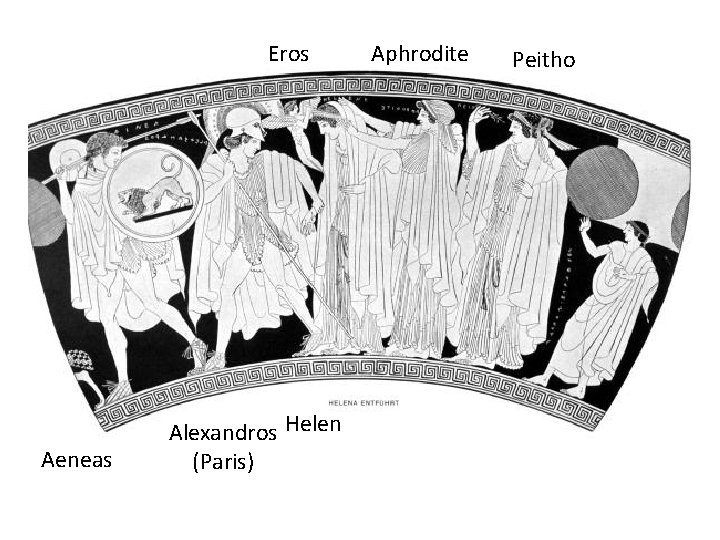 Eros Aeneas Alexandros Helen (Paris) Aphrodite Peitho Eros Aeneas Alexandros Helen (Paris) Aphrodite Peitho