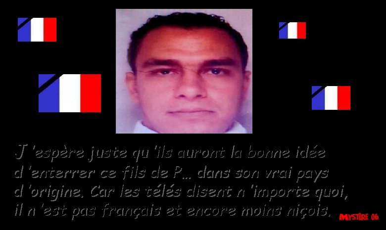 J ’espère juste qu ’ils auront la bonne idée d ’enterrer ce fils de