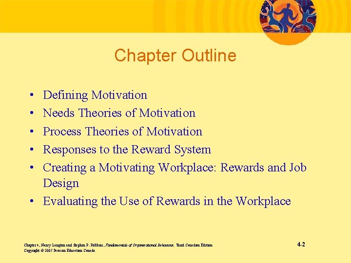 Chapter Outline • • • Defining Motivation Needs Theories of Motivation Process Theories of