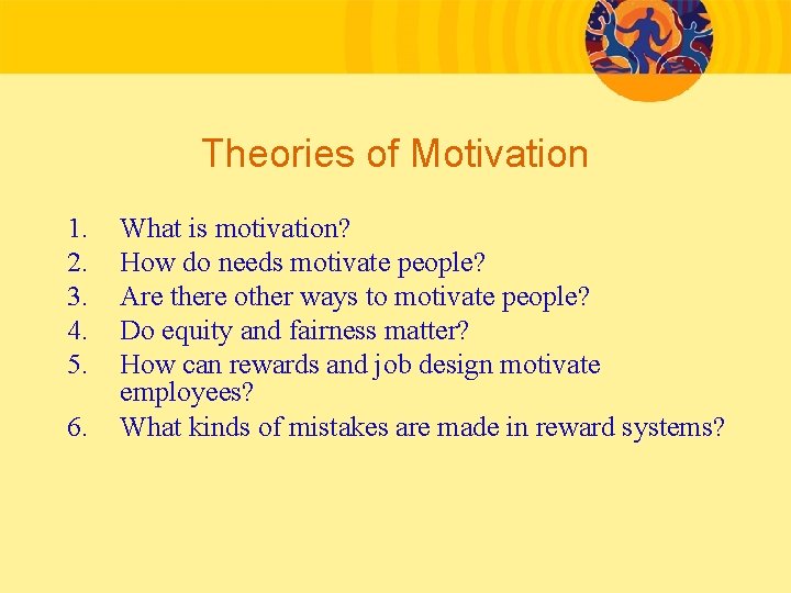 Theories of Motivation 1. 2. 3. 4. 5. 6. What is motivation? How do