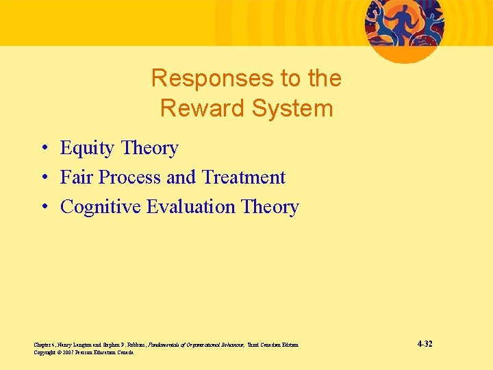 Responses to the Reward System • Equity Theory • Fair Process and Treatment •