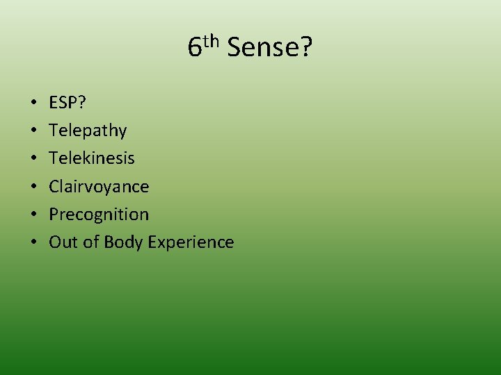 Perceptual Interpretation Objective Explain how different perspectives ...